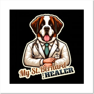 Doctor St. Bernard Posters and Art